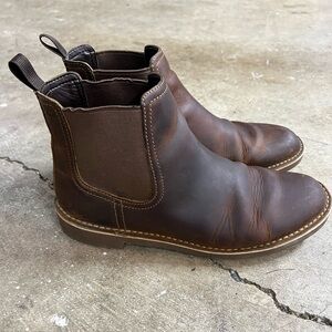 Men’s Clark’s Brown Leather Boots US9 EU42